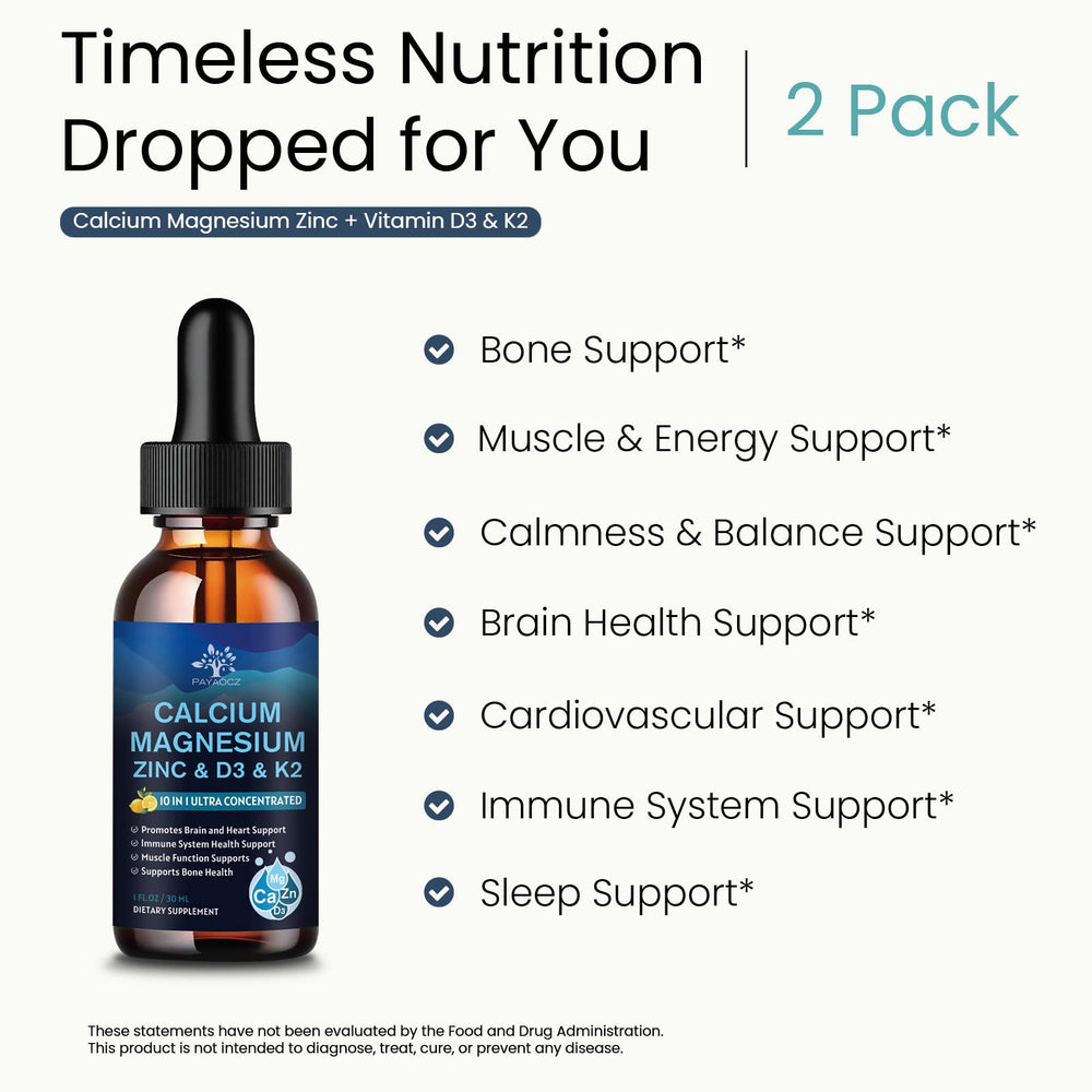PAYAOCZ 2pack lemon flavor drops show convenient daily wellness.