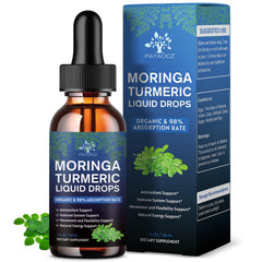 PAYAOCZ moringa drops bottle with 1000 mg formula for daily energy support