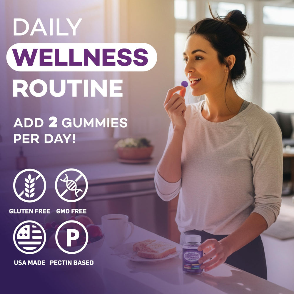 Family using PAYÉ gummies for a daily, kid-friendly routine