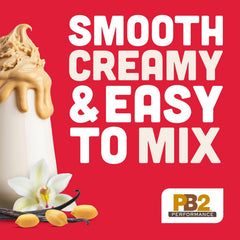 PB2 performance ingredients label showing simple clean ingredients