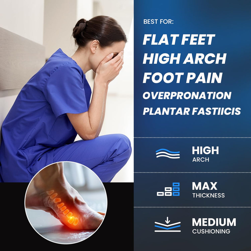 PCSsole insole interior – deep heel cup for alignment during walking.