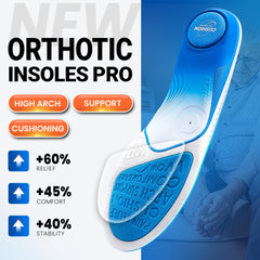 PCSsole Orthotic Insoles Pro provide 240+ lbs heavy-duty support for stability.