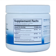 PDI PH Adjust fine powder with scoop ready to mix