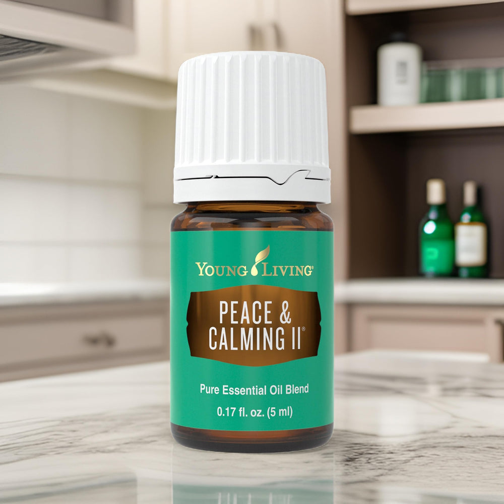 Peace Calming II bottle in a wooden keepsake box
