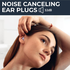 Peace&Quiet PQ wax ear plugs moldable fit — comfortable for adults and kids.