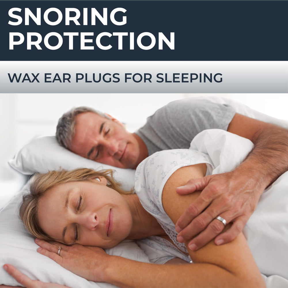 Peace&Quiet PQ wax ear plugs with soft pillows — extended usage by halving the pillows.