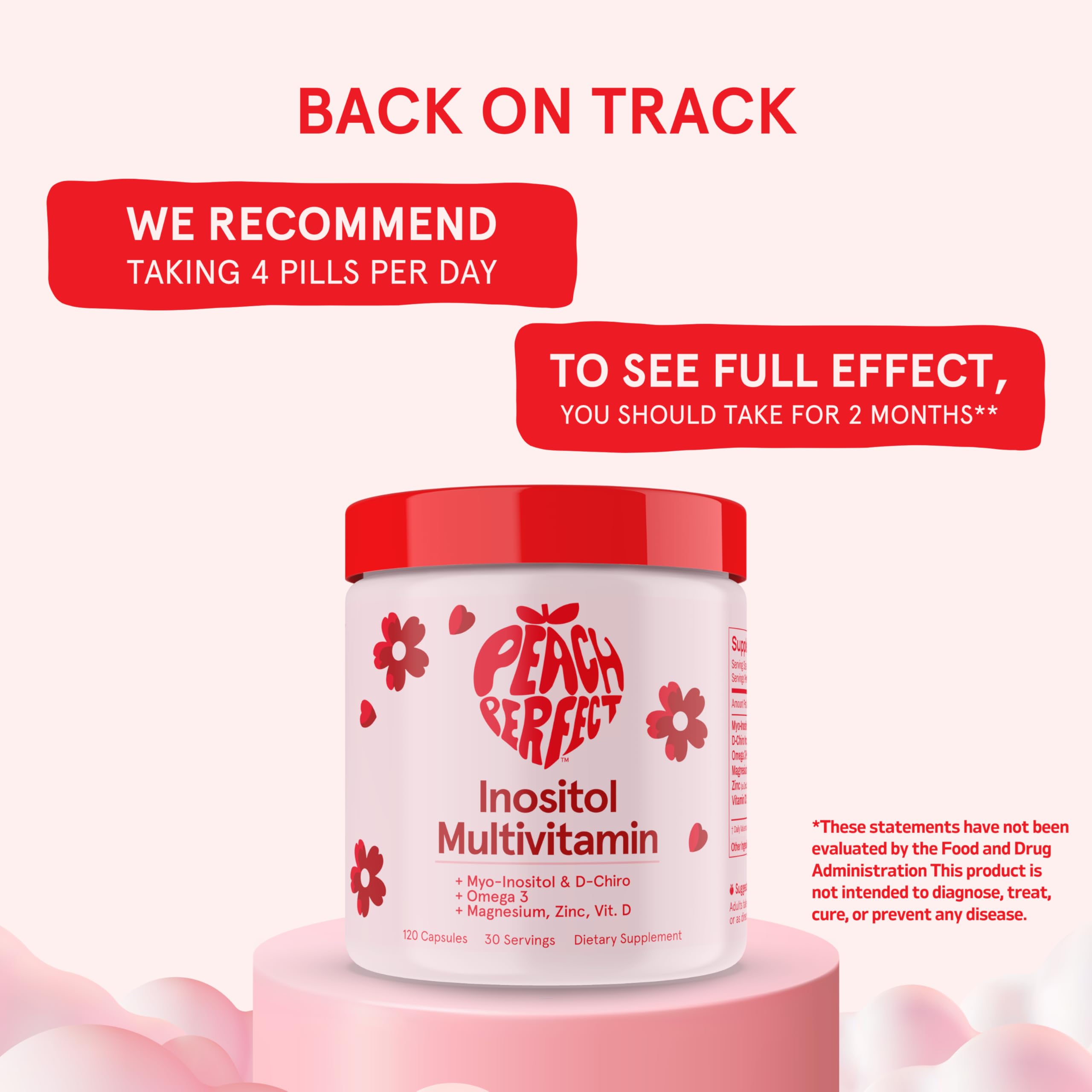 Magnesium and zinc icons on packaging highlight essential nutrients