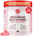 Peach Perfect Menopause Multivitamin | 21 Vitamins for Women 45+ | Black Cohosh, Ashwagandha, D3+K2 | Probiotics & Collagen | 30-Count