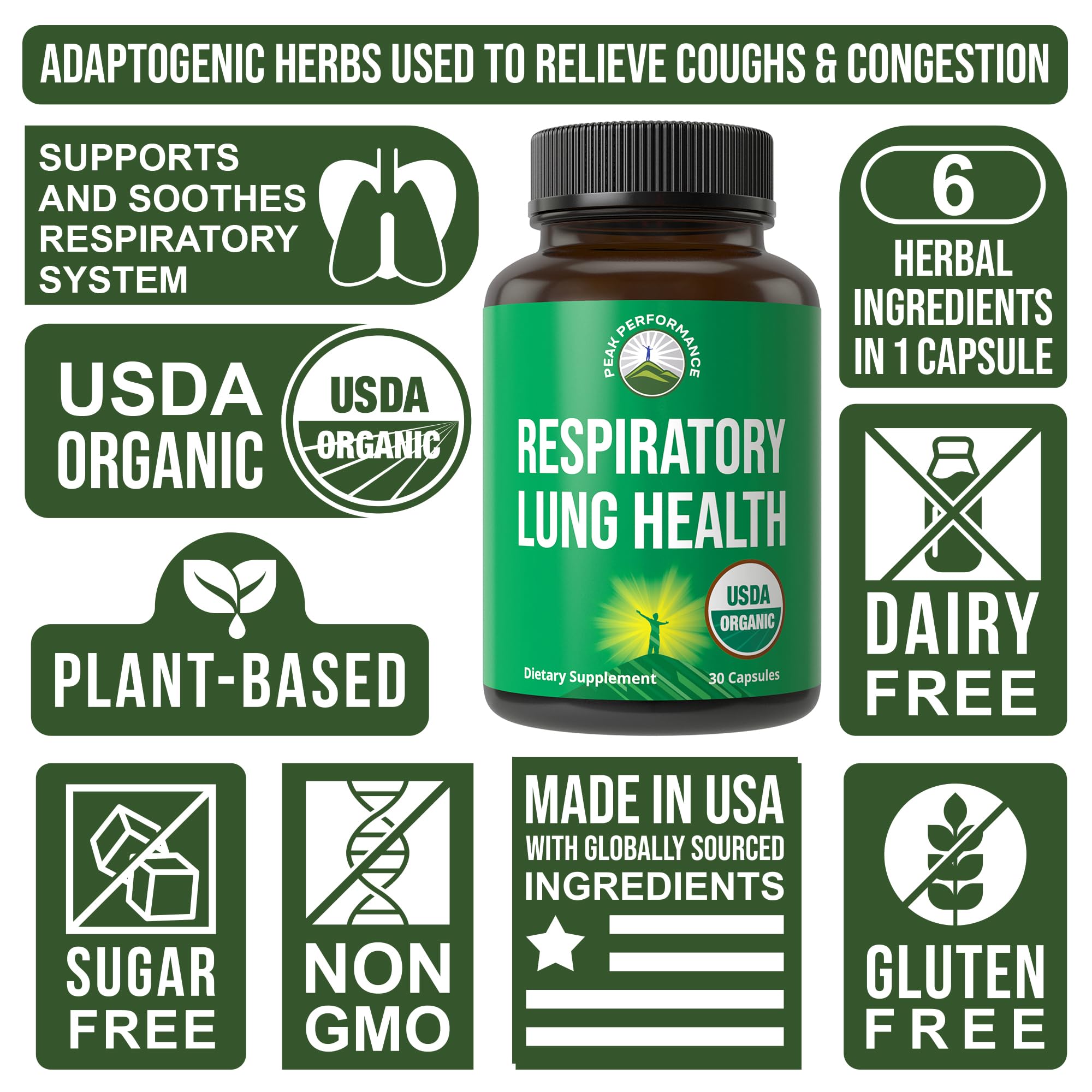 Capsules poured to illustrate easy daily supplementation.