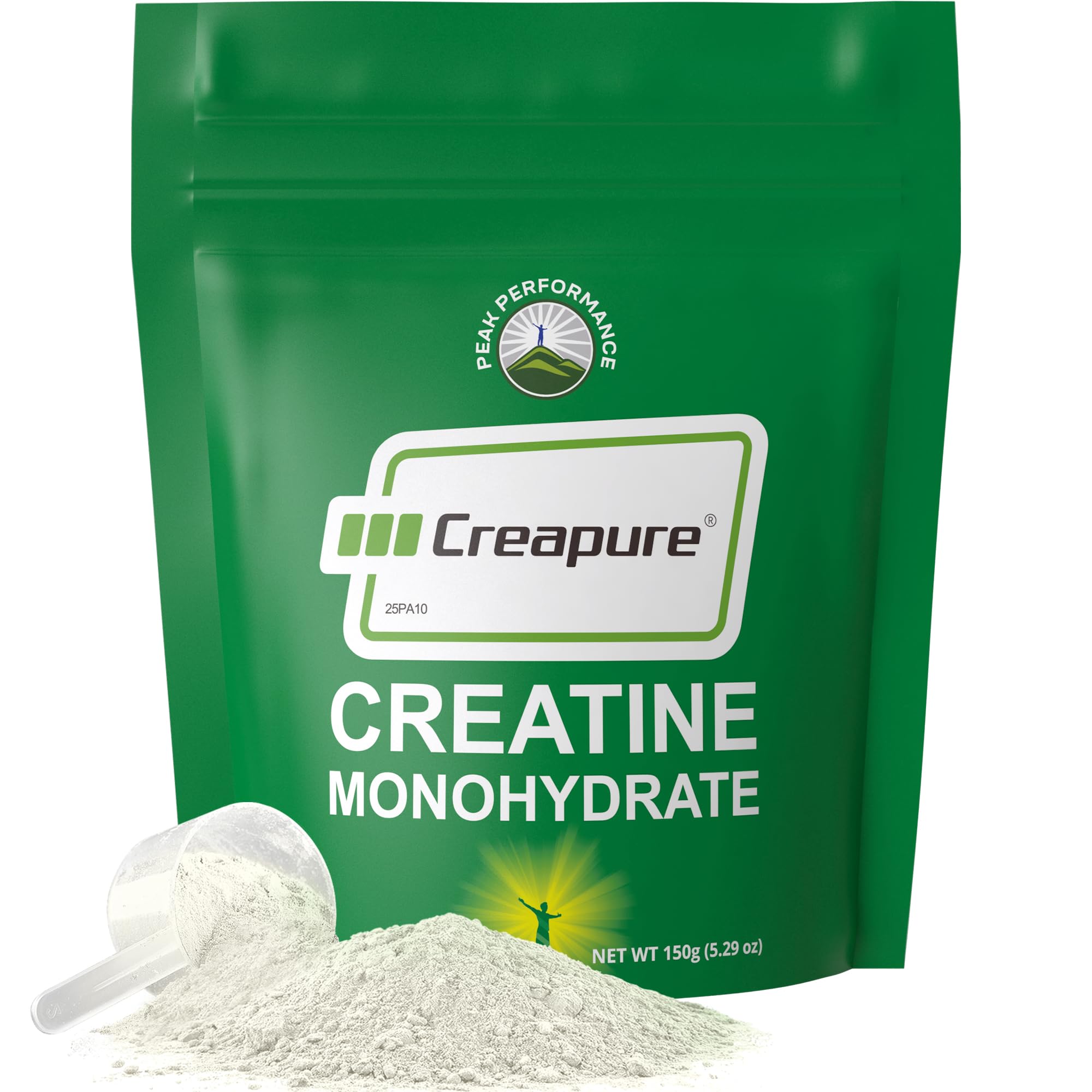 Peak Performance Creapure packaging highlighting ultra-pure creatine for workouts