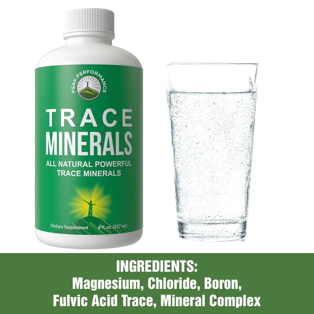 Peak Performance magnesium chloride sourced from sea-bed materials for mineral balance.