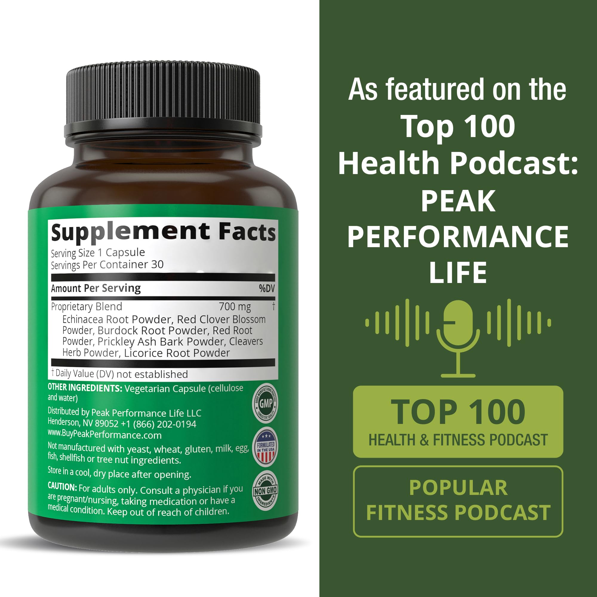 Peak Performance Red Root — plant-based component with versatile use