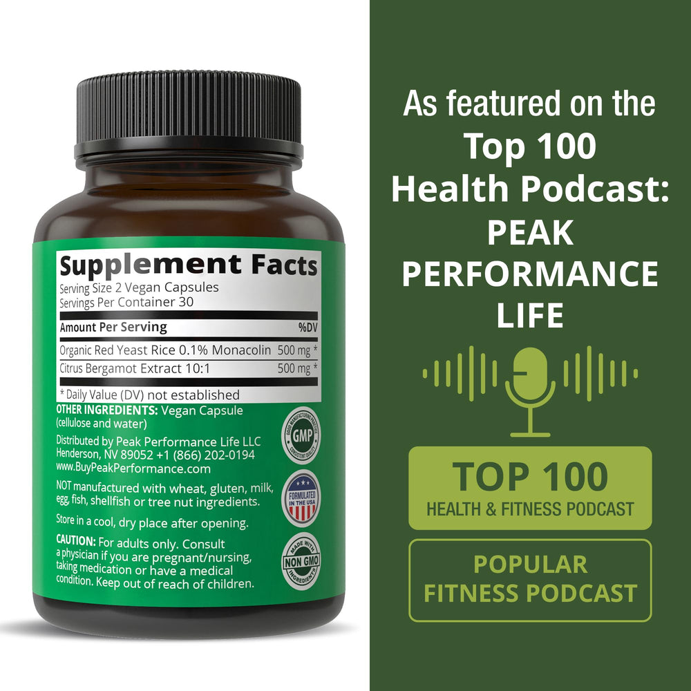 Peak Performance Vitamin Angels donation badge supports vitamins for children.
