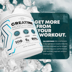 Peak Revival-X micronized powder close-up shows fine texture for fast mixing.