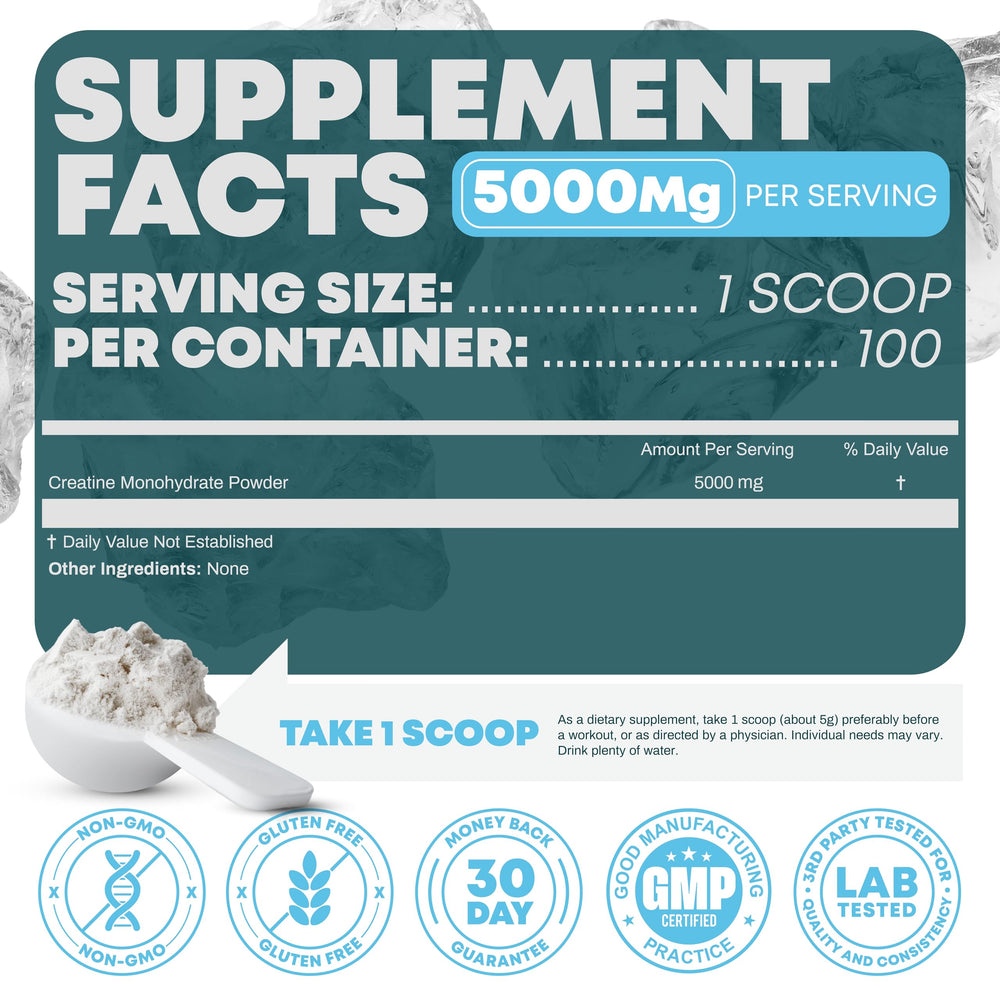 Peak Revival-X powder in a glass highlights a clean ingredient profile.