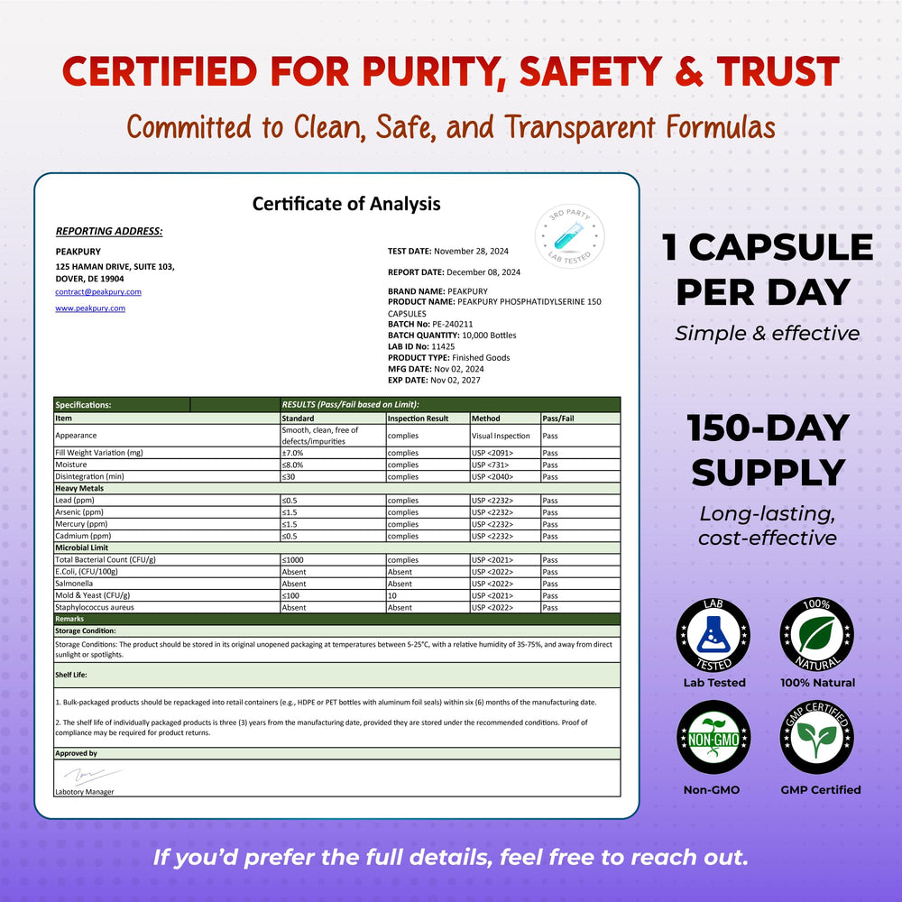 PEAKPURY glass and bottle reflection signaling quality and trust