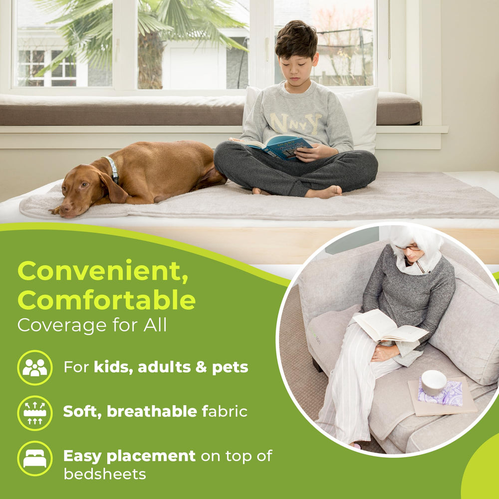 PeapodMats bedmat machine washable for easy care