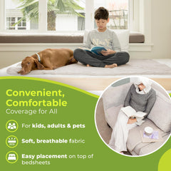 PeapodMats bedmat machine washable for easy care