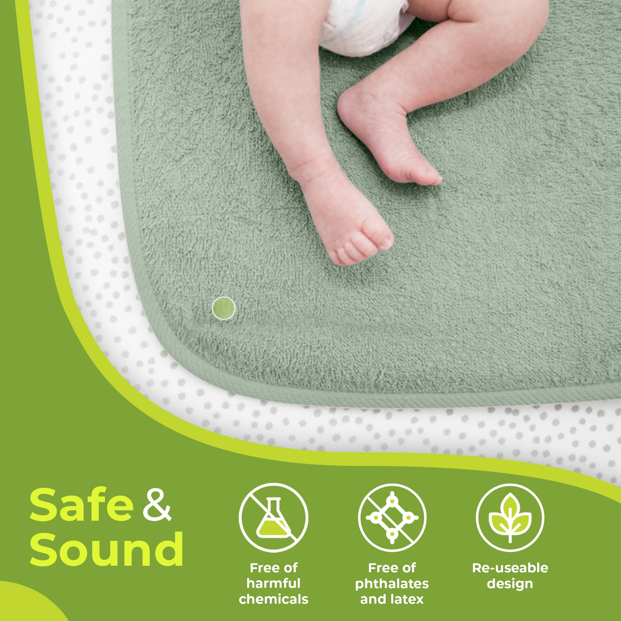 PeapodMats eco-friendly materials reduce waste and extend mattress life