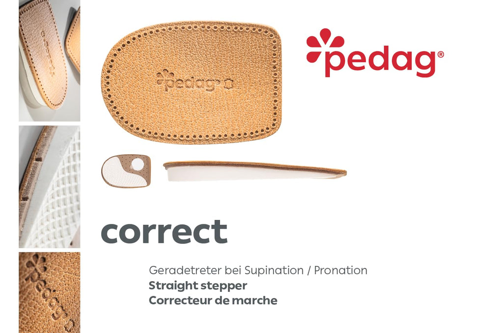 German-made Pedag Correct handcraft highlights durable breathable materials.