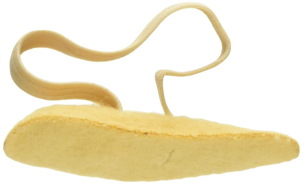 Pedifix Felt Hammer Toe Crest Cushion side-profile with secure toe loop