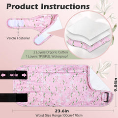 Pedobi 4-layer design with waterproof membrane and cotton layers shown.