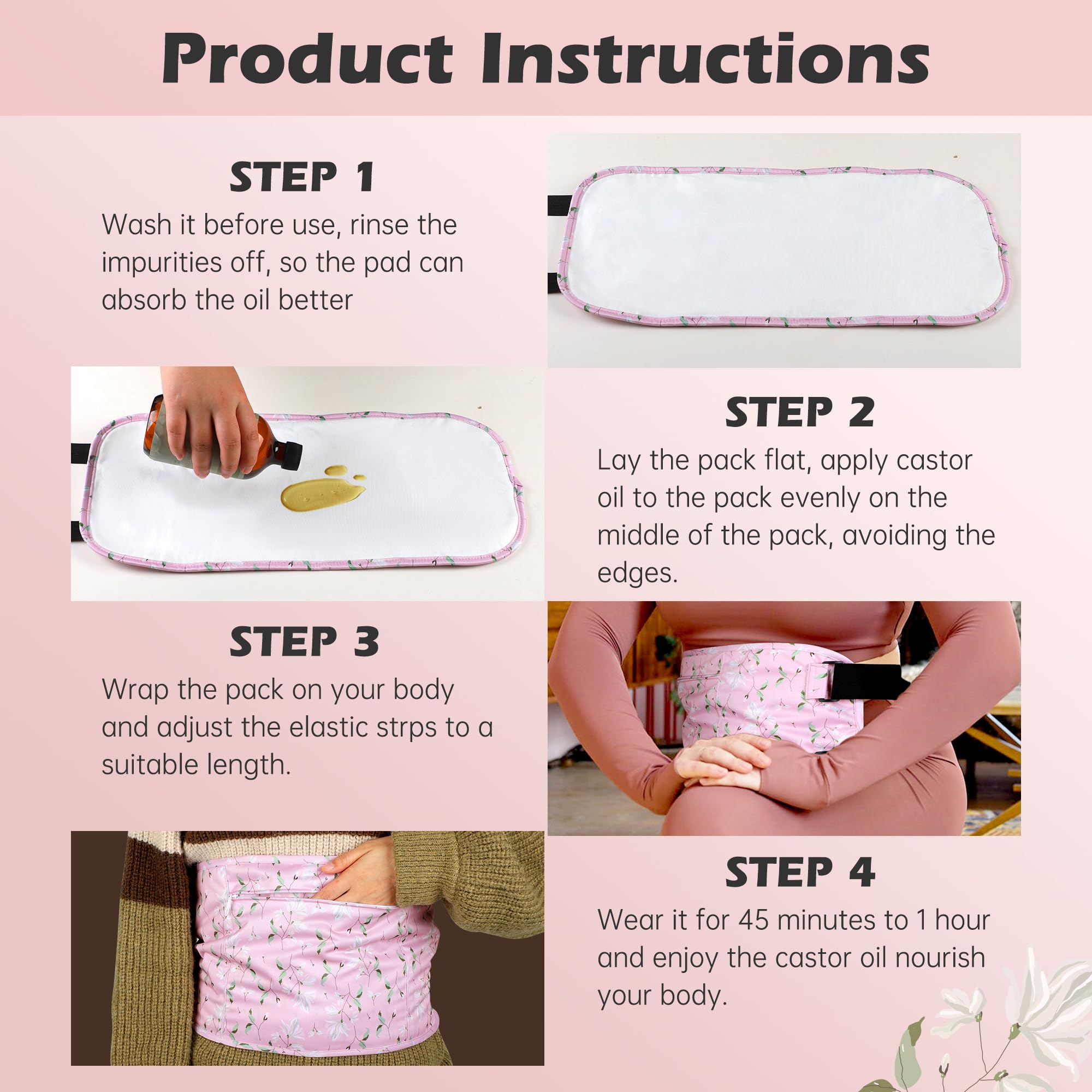 Pedobi adjustable straps provide a personalized fit for waist and neck.
