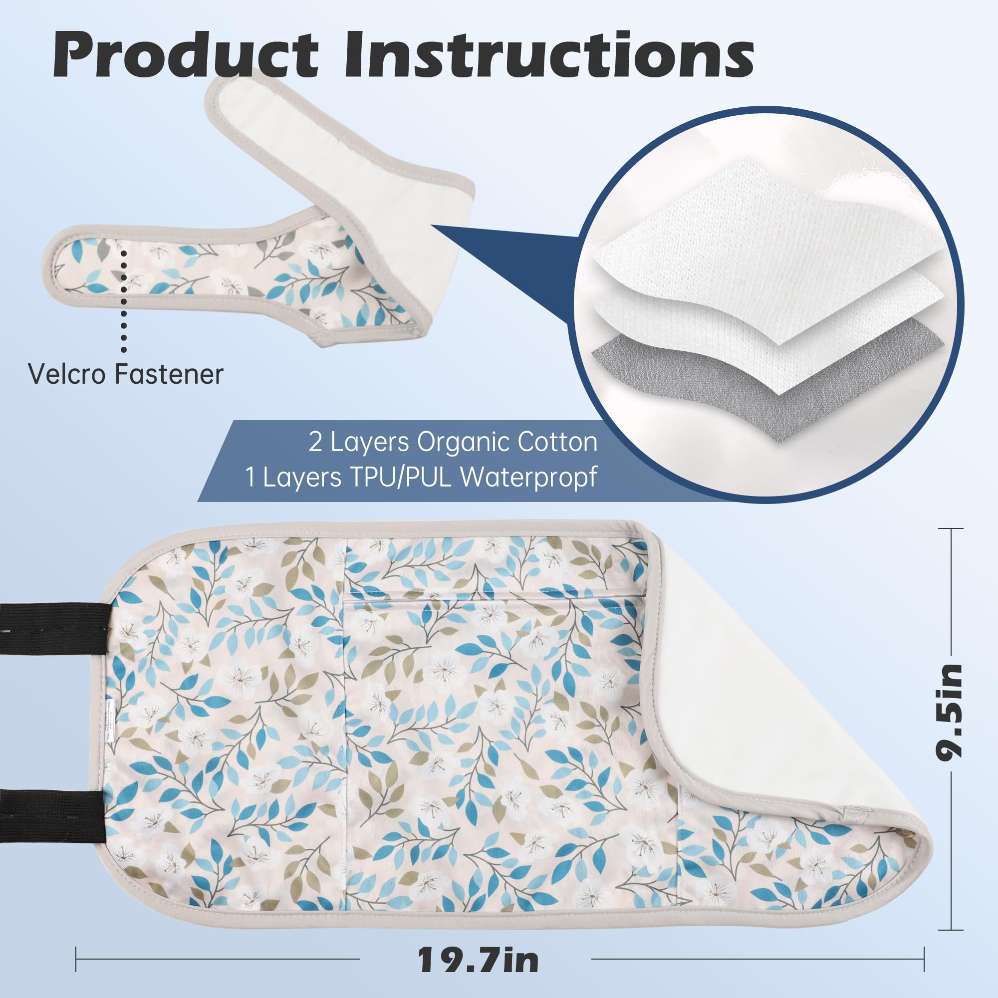 Pedobi organic fleece middle layer provides breathable warmth