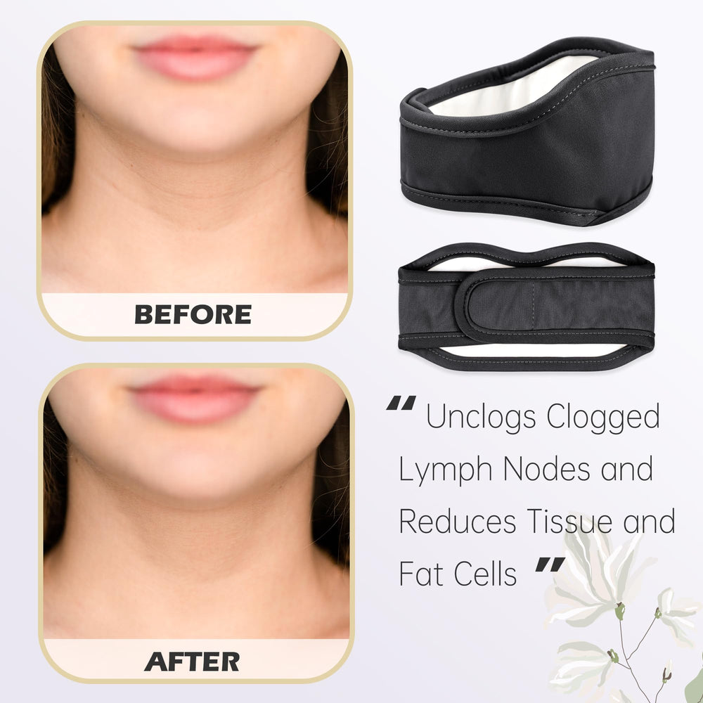 Pedobi Castor Oil Pack Wrap worn on stomach for easy coverage.