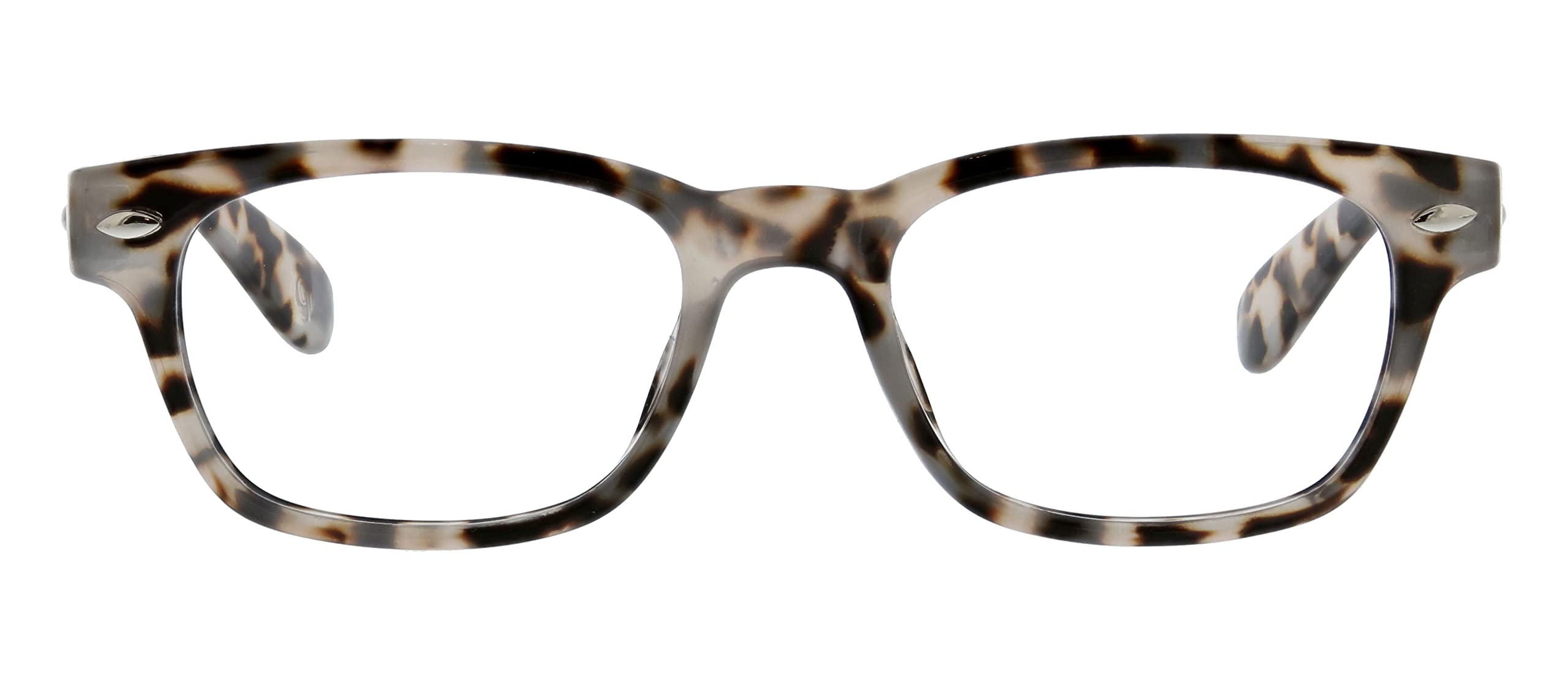 Peepers by PeeperSpecs Clark blue light blocking reading glasses front view reduces eye strain.