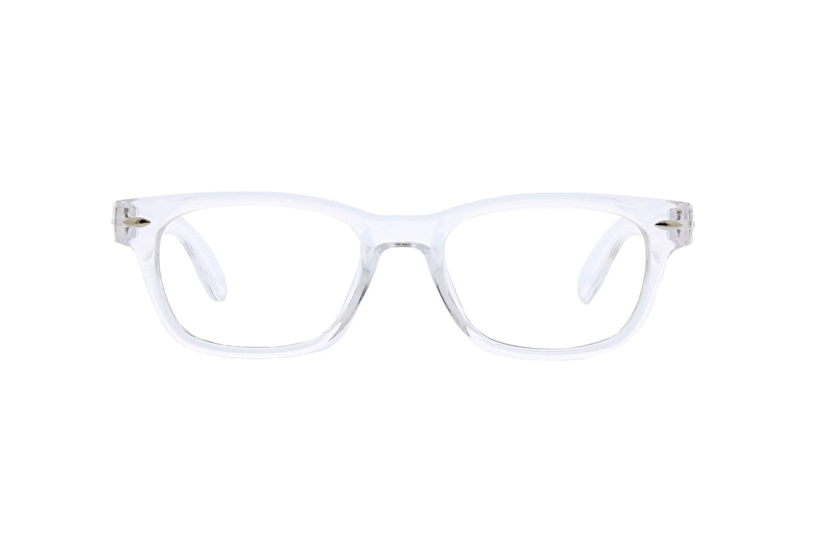 Peepers by PeeperSpecs Clark blue light blocking reading glasses with clear frame for screen reading