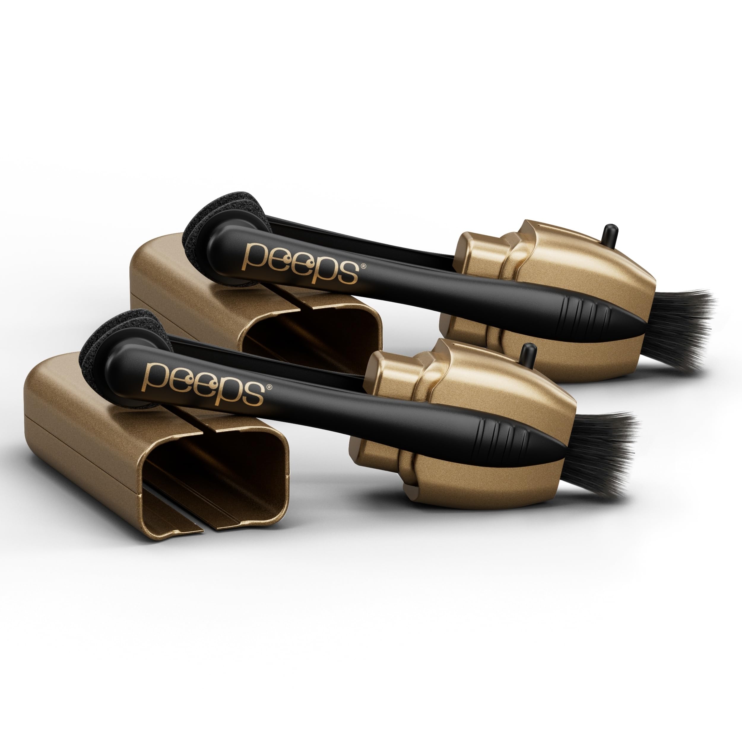 Peeps CarbonKlean bottle pour for quick lens cleaning on the go.
