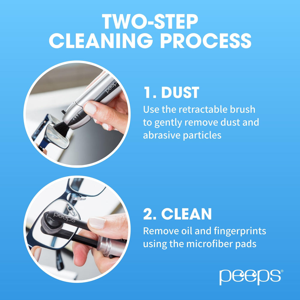 NASA-inspired cleaning design for durable lens care