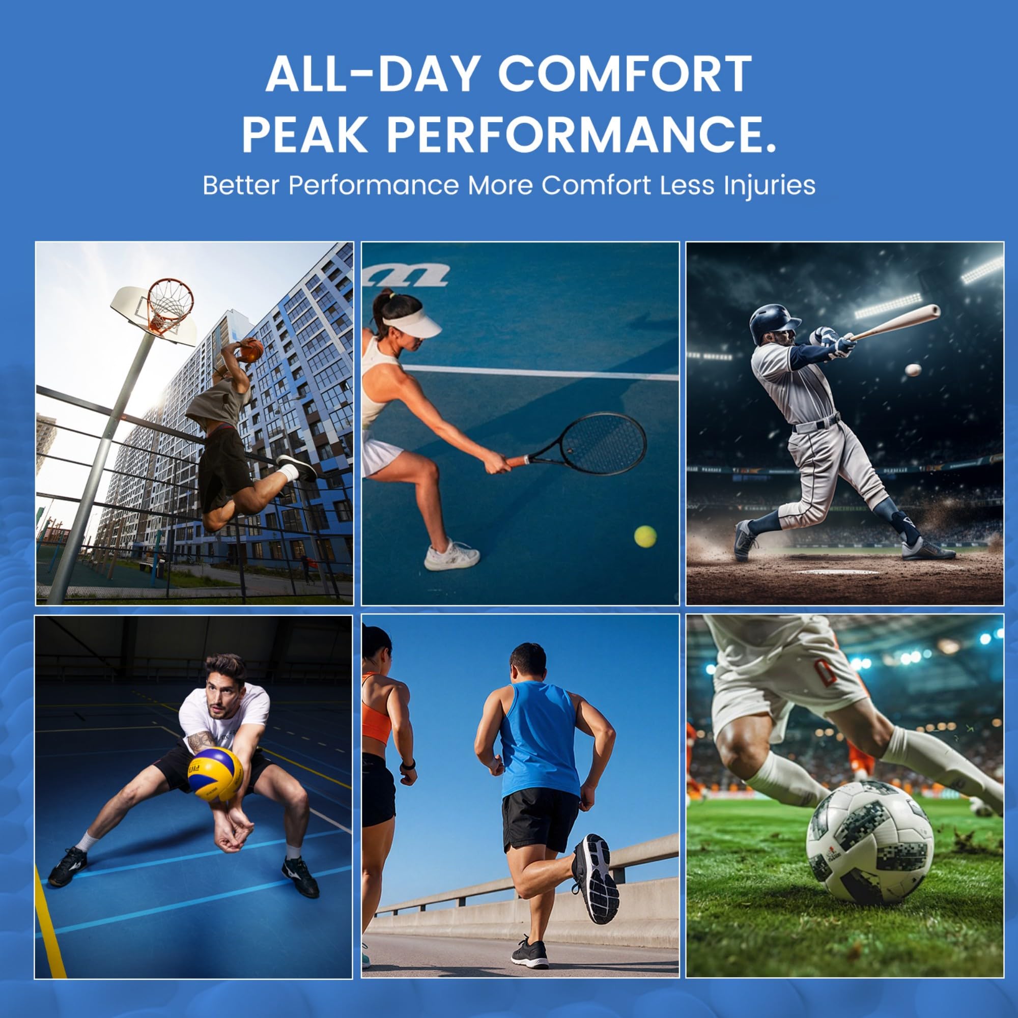 Pefuair flat feet orthotics insole supports arches for everyday wear.