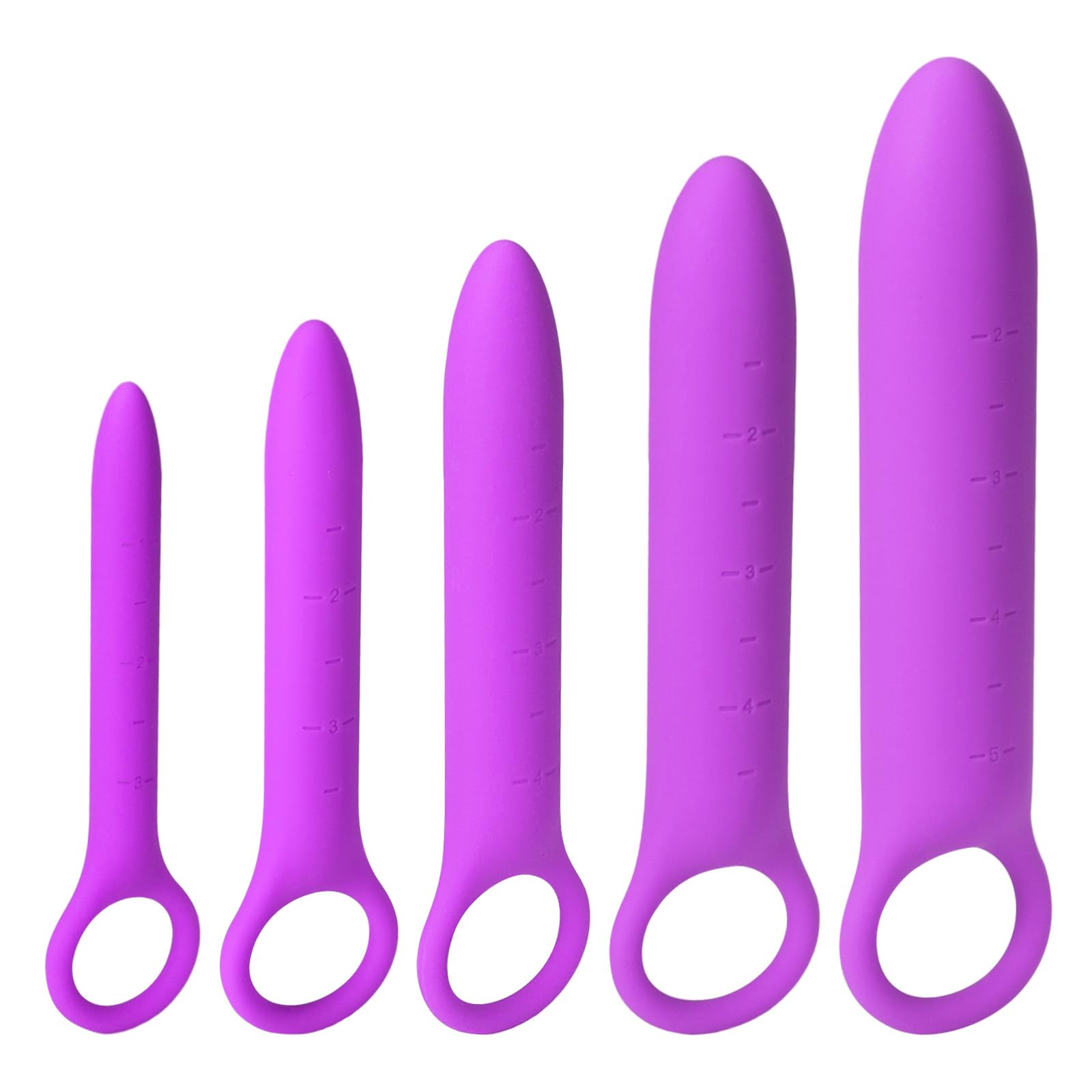 Pelvic Floor Muscle Trainer Set silicone kit pieces for gentle daily workouts