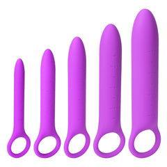 Pelvic Floor Muscle Trainer Set silicone kit pieces for gentle daily workouts