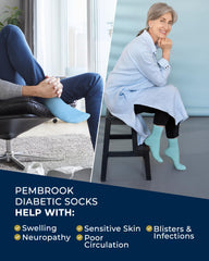 Pembrook loose-top design supports swelling-friendly wear