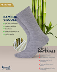 Pembrook women's diabetic socks in medium size 6–10 for a comfortable fit.