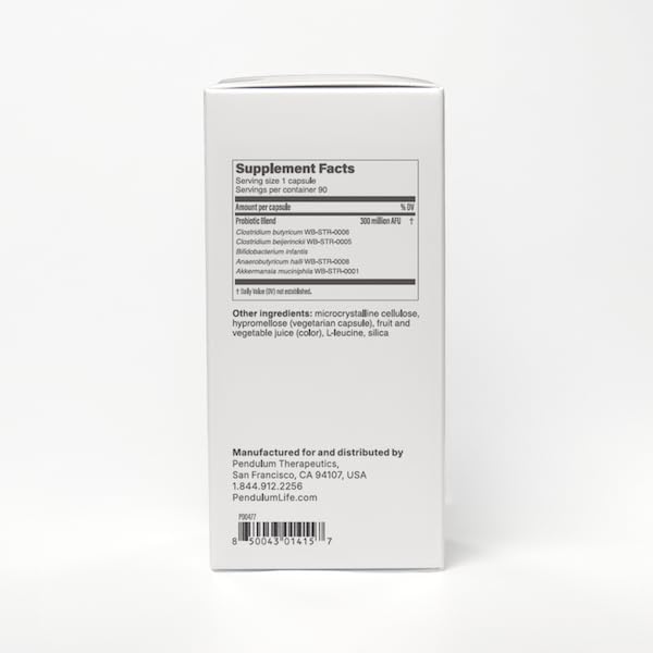 Pendulum Metabolic Daily capsules out of bottle ready to take