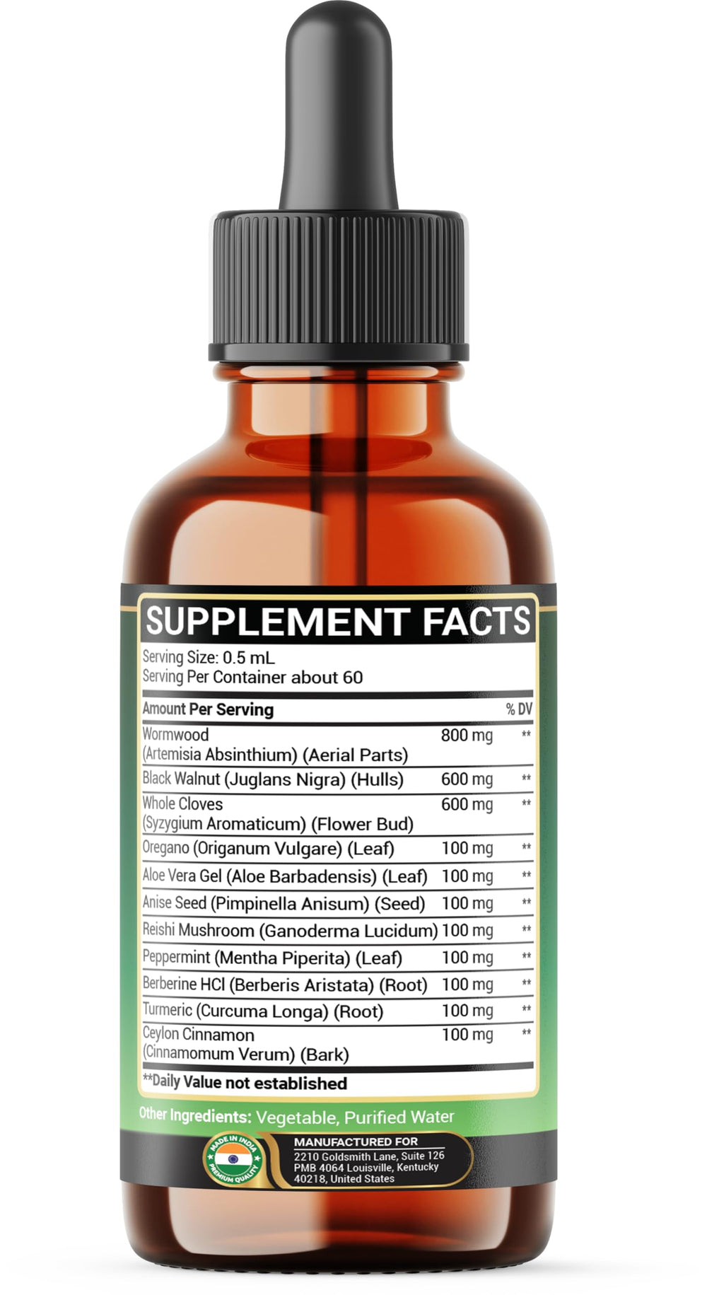Penhoment 2-month supply indicator shown on bottle label.