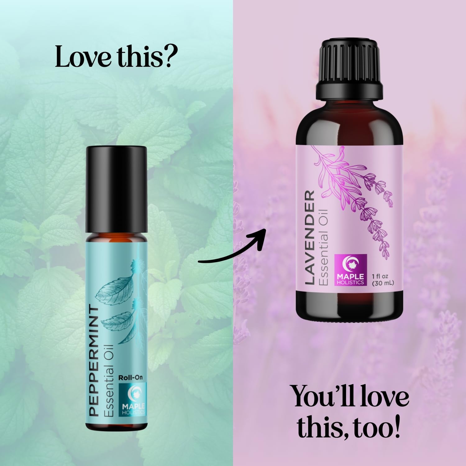 Peppermint oil roll-on on wrist for cooling aroma during work