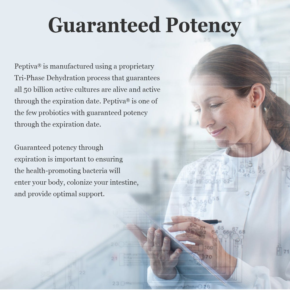 Peptiva lifestyle wellness scene implying health and vitality with product.