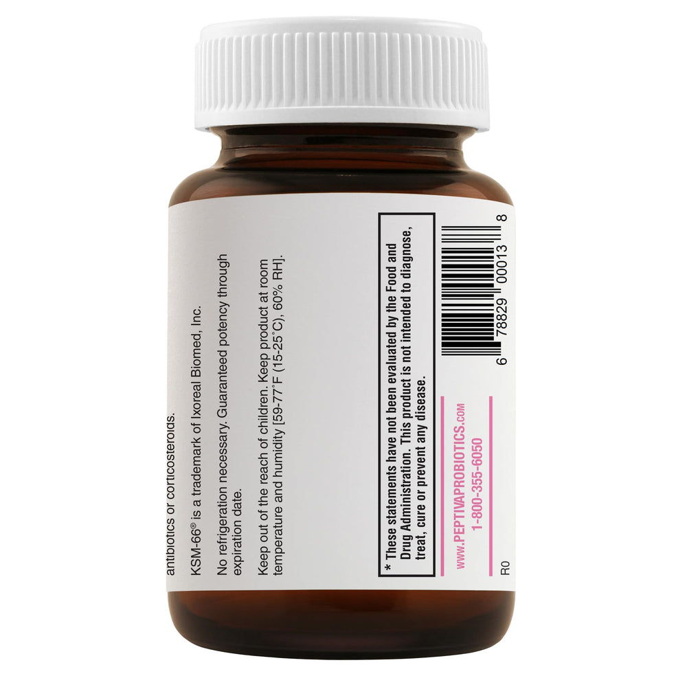 Peptiva multi-strain blend chart image illustrating digestive balance in clinical context.