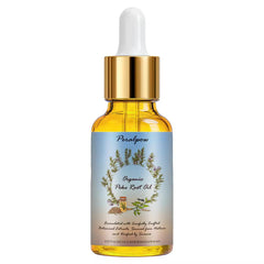 Peralpow poke-root infused castor oil bottle for deep tissue comfort and easy daily use.