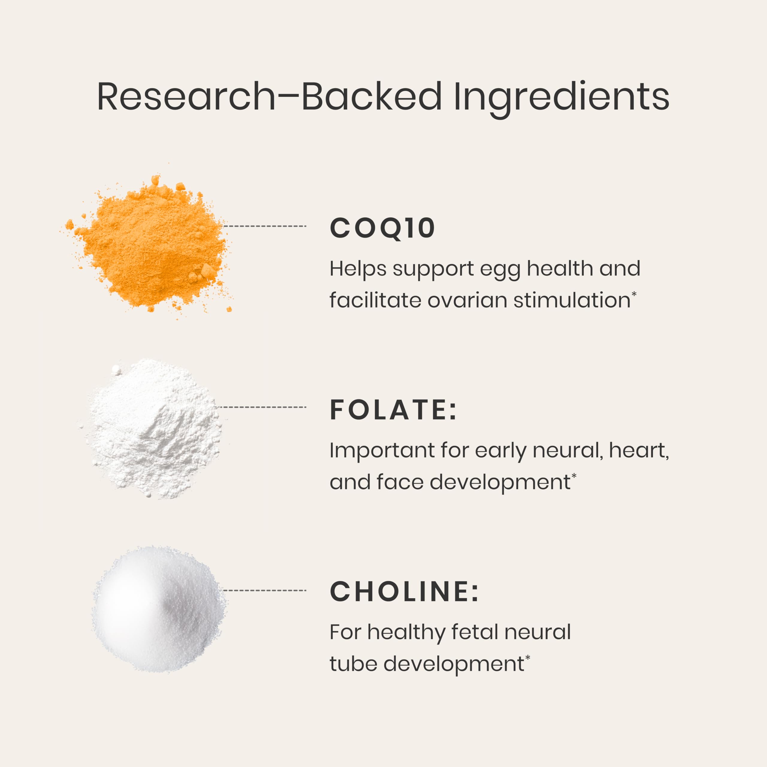 Perelel Conception Pack non-GMO seal indicating product standards.