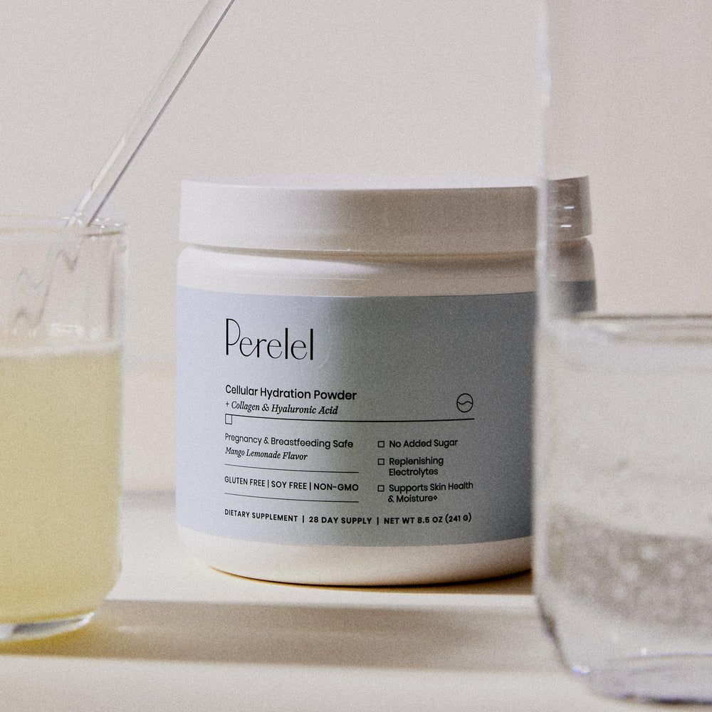 Perelel Hydration after-workout scene suggesting convenient replenishment.