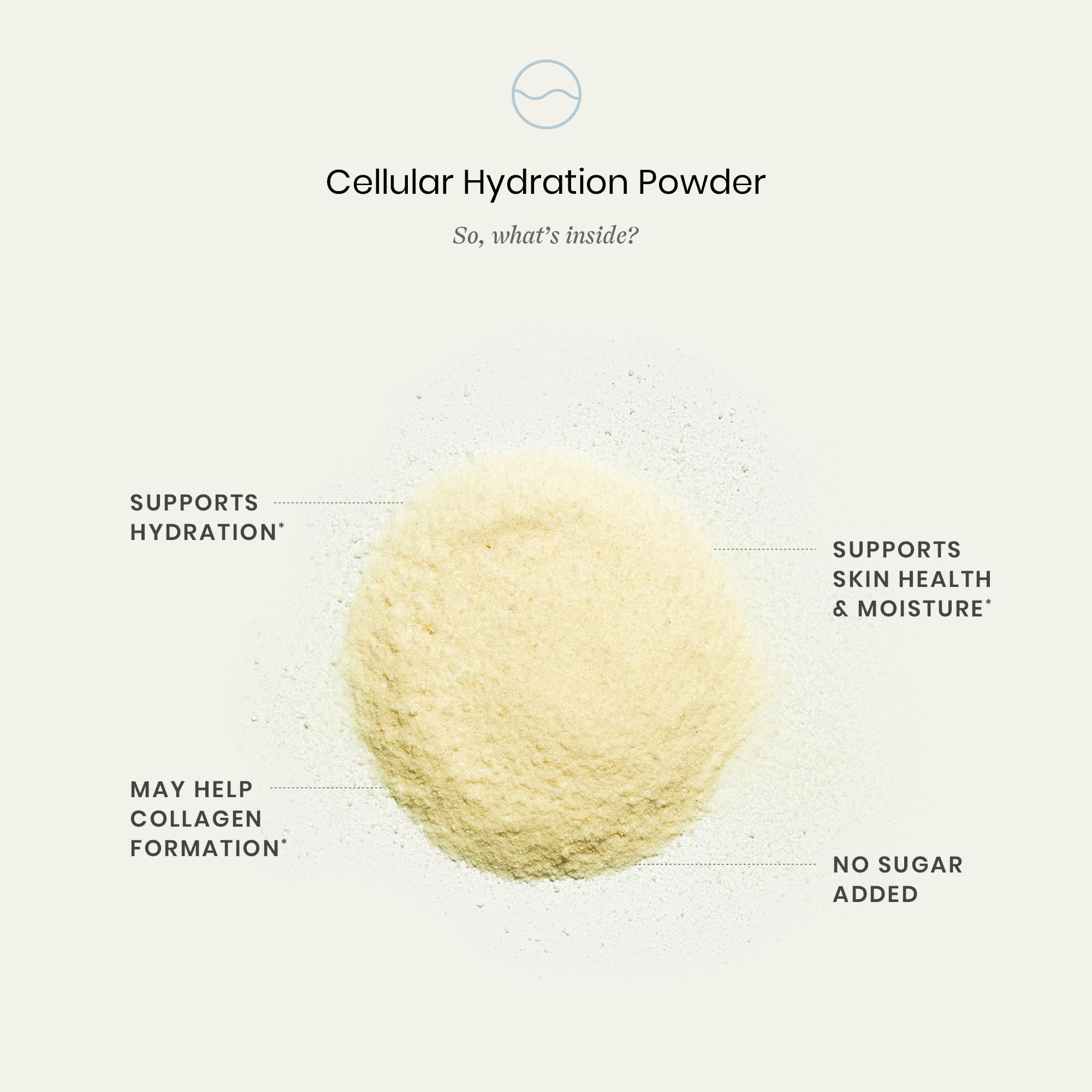 Perelel Hydration Support scoop image for on-the-go mixing.