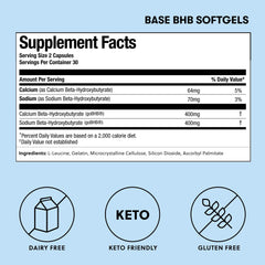 Perfect Keto goBHB capsules serving scene for a midday energy boost.