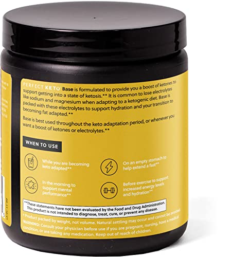 Perfect Keto exogenous ketones in a glass offer steady energy during workouts.