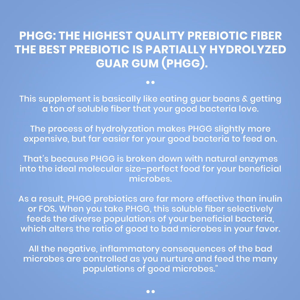 PERFECT PASS PHGG powder in a smoothie—easy integration for daily wellness.